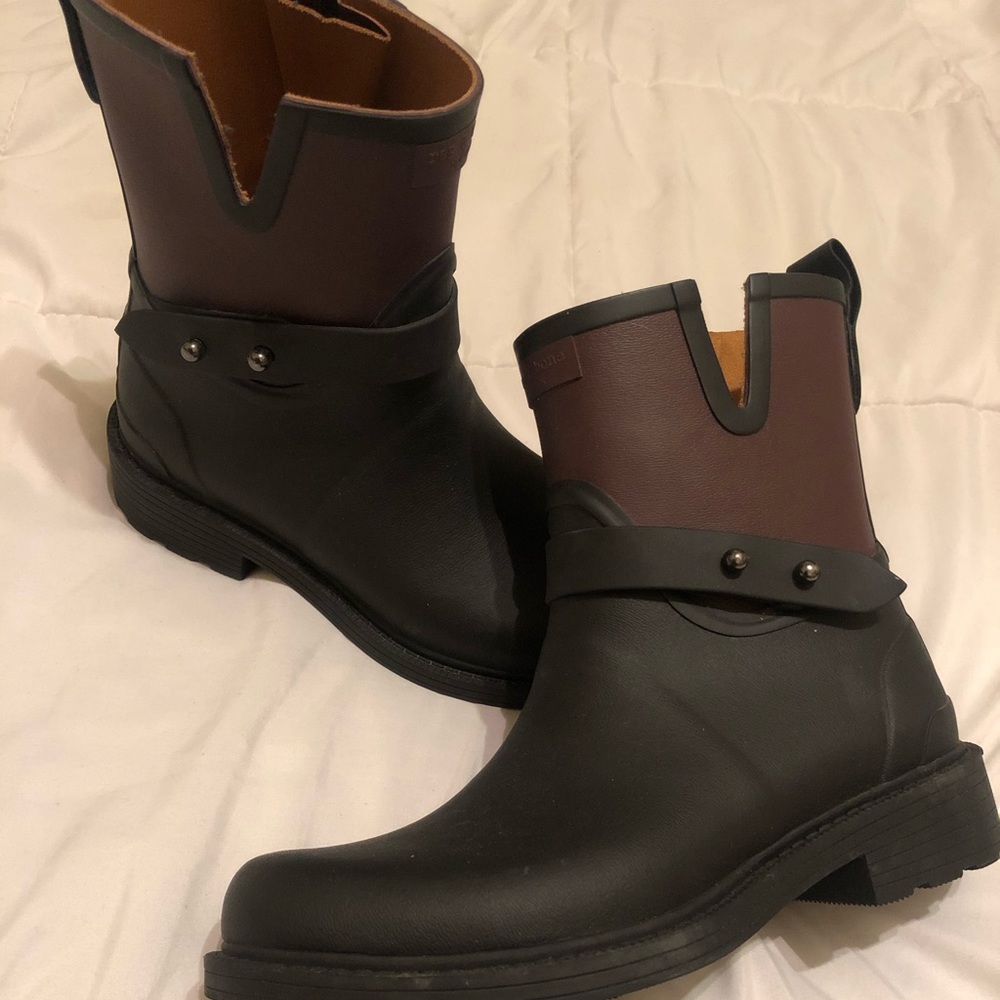Rag & Bone Riding Moto Rain boots